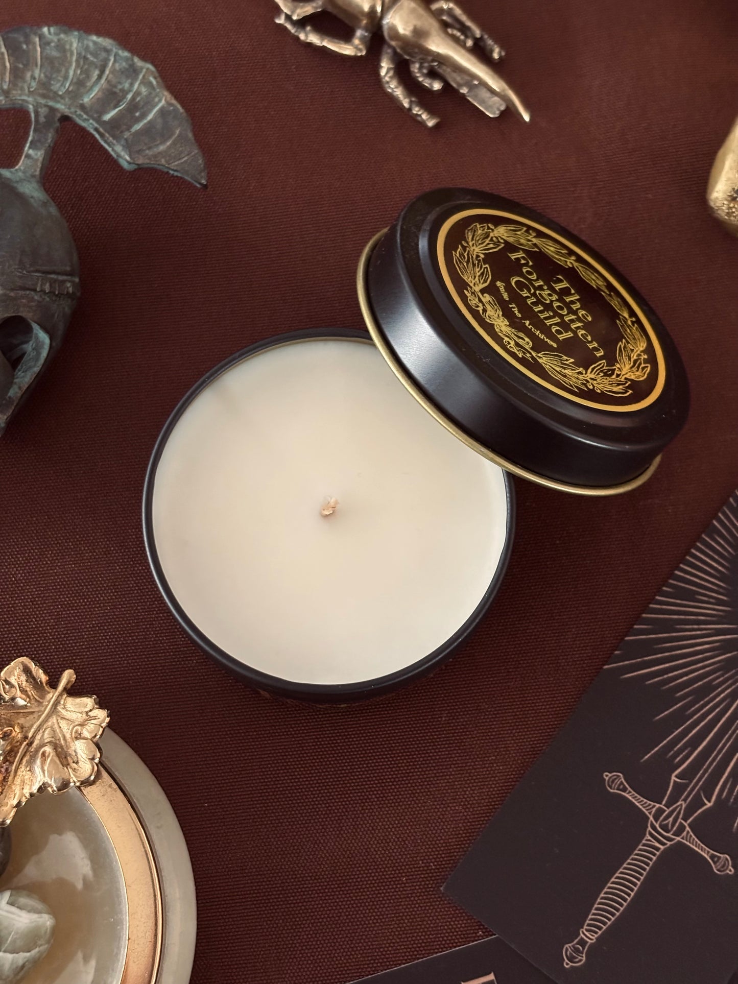 Valhalla - Scented Soy Candle, Pine Needles and Peppermint