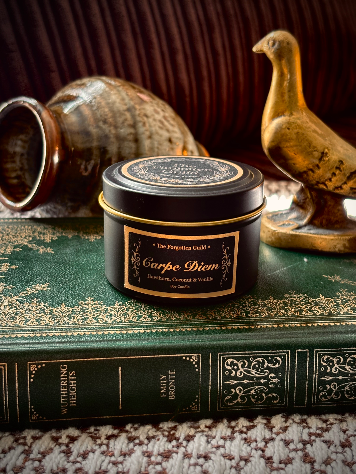 Carpe Diem - Scented Soy Candle, Hawthorn and Coconut