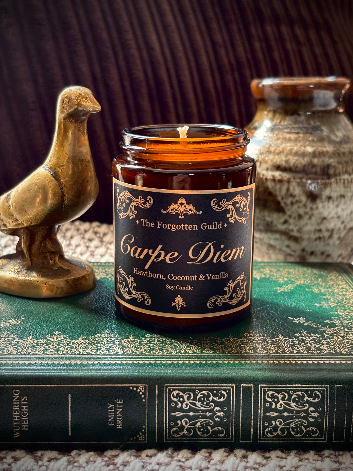 Carpe Diem - Scented Soy Candle, Hawthorn and Coconut