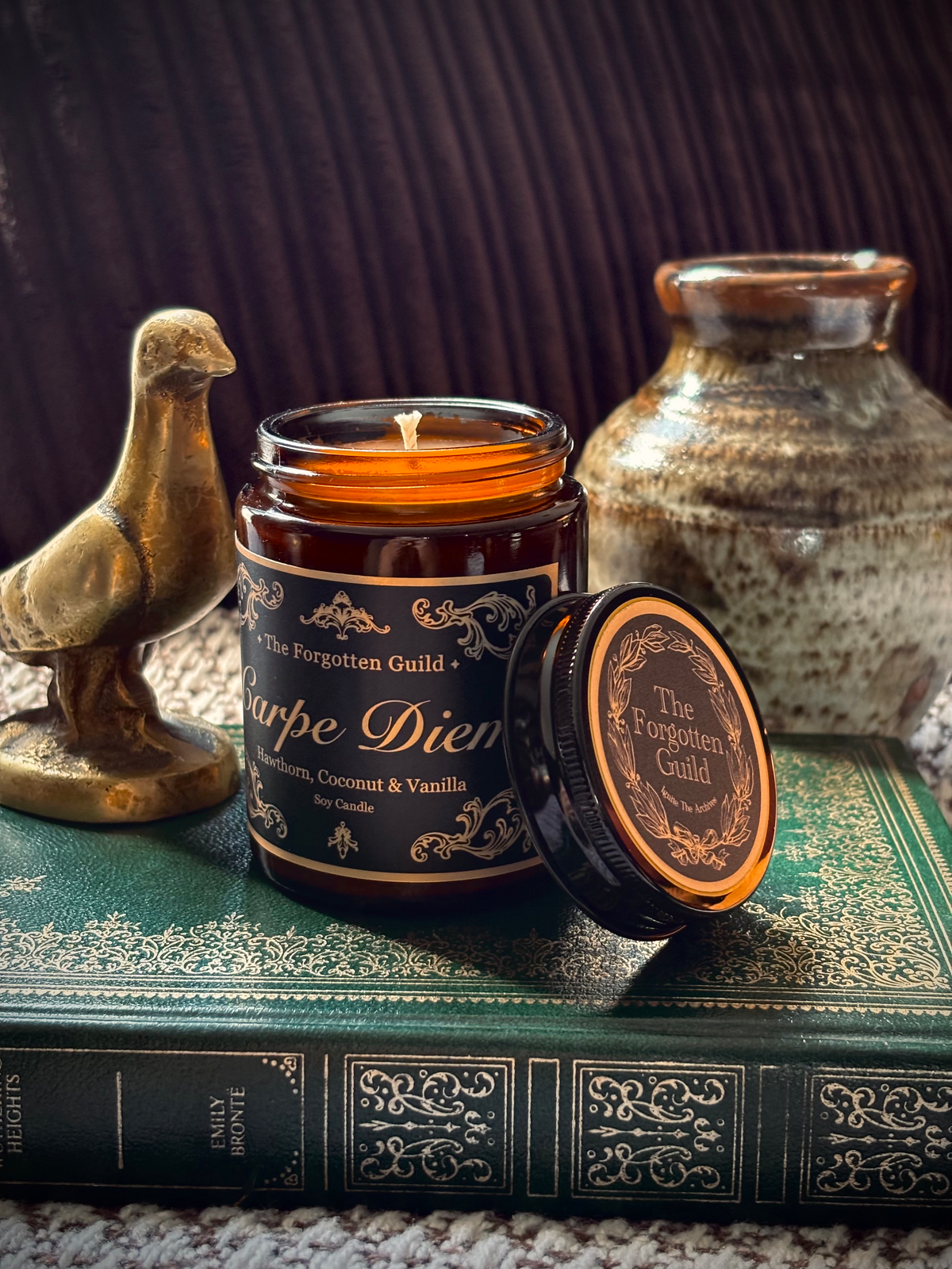 Carpe Diem - Scented Soy Candle, Hawthorn and Coconut