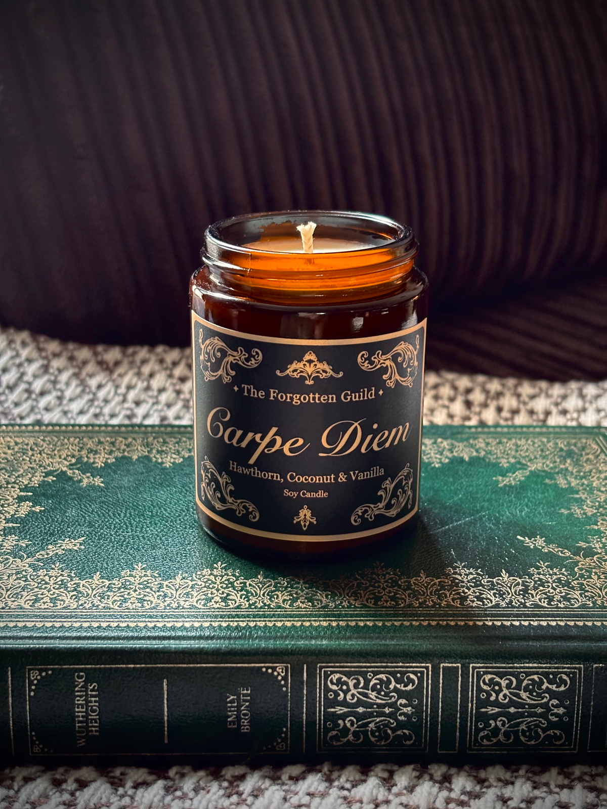 Carpe Diem - Scented Soy Candle, Hawthorn and Coconut