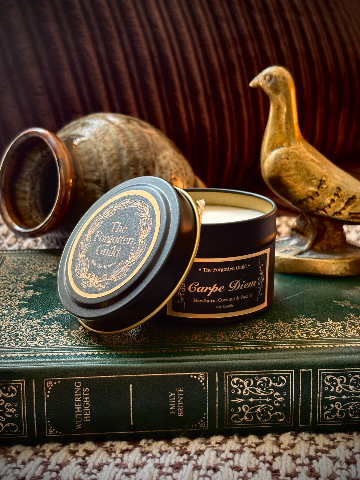 Carpe Diem - Scented Soy Candle, Hawthorn and Coconut