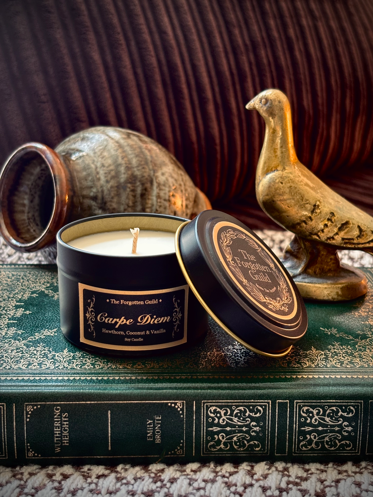Carpe Diem - Scented Soy Candle, Hawthorn and Coconut