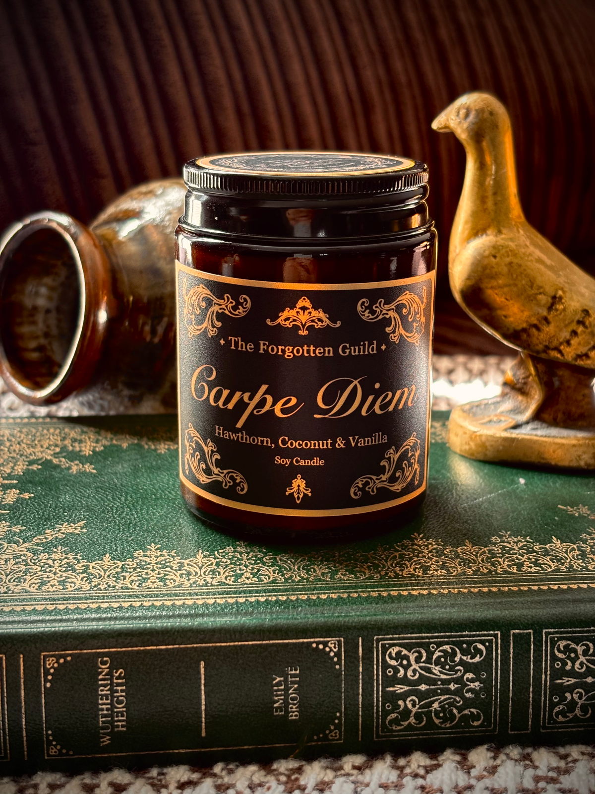 Carpe Diem - Scented Soy Candle, Hawthorn and Coconut