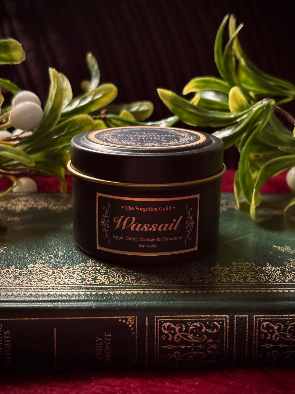 Wassail - Scented Soy Candle, Apple Cider and Cinnamon