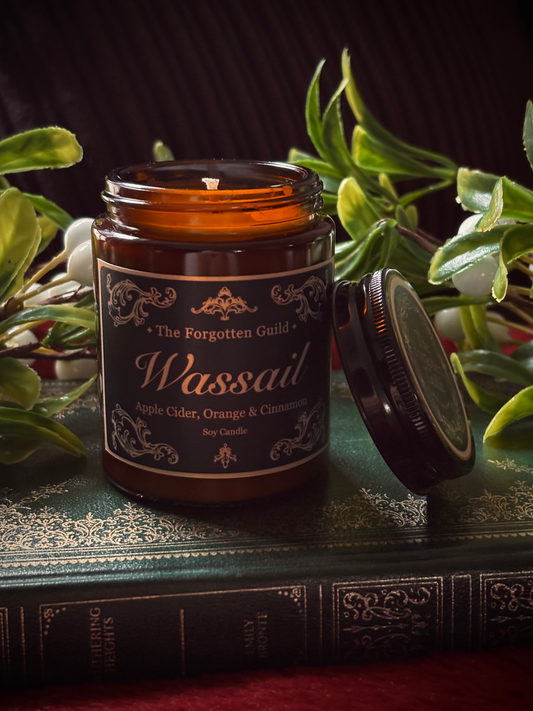 Wassail - Scented Soy Candle, Apple Cider and Cinnamon