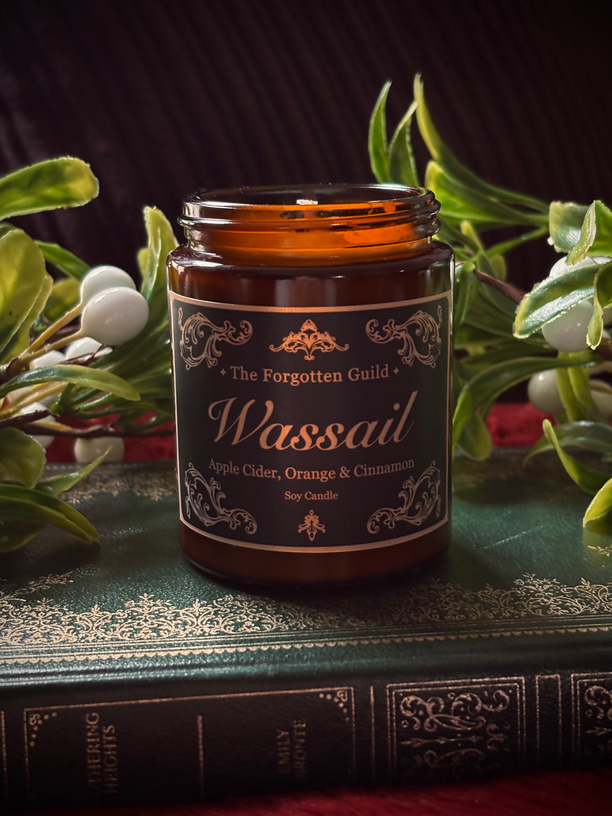 Wassail - Scented Soy Candle, Apple Cider and Cinnamon
