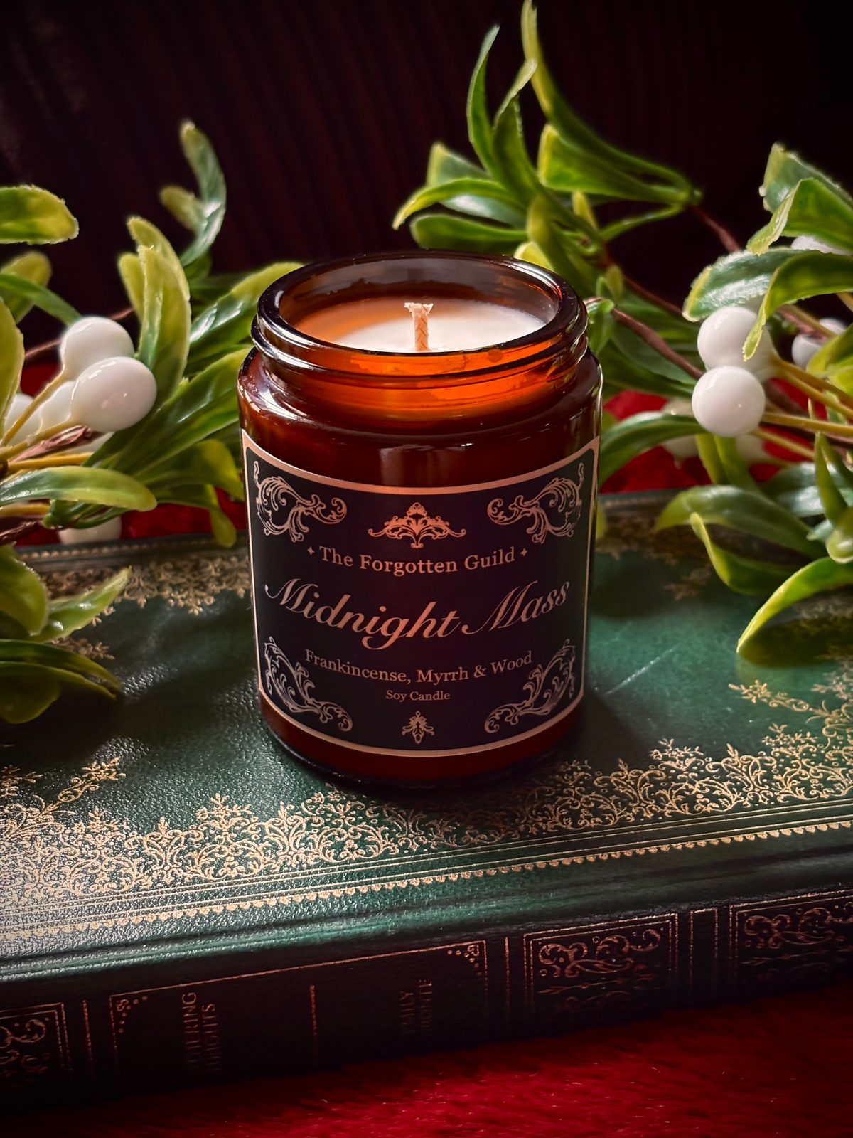 Midnight Mass - Scented Soy Candle, Frankincense & Myrrh