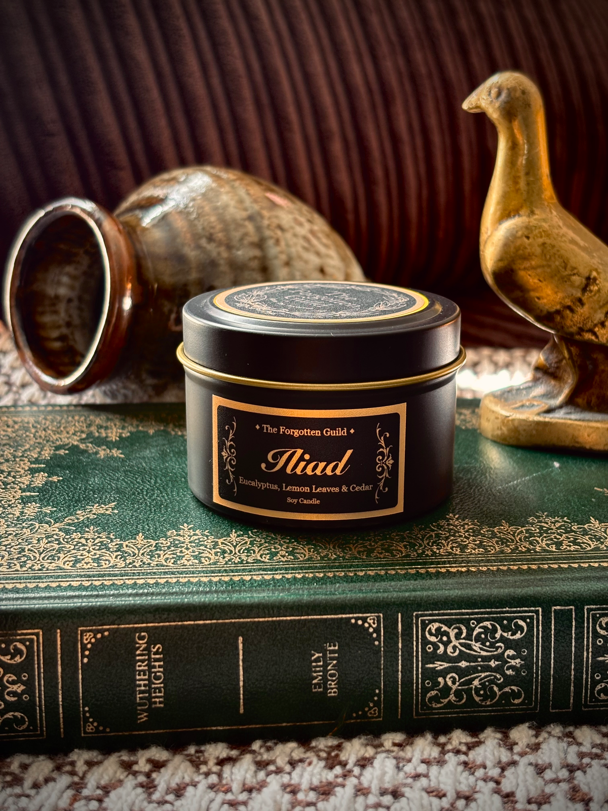 Iliad - Scented Soy Candle, Eucalyptus and Cedar