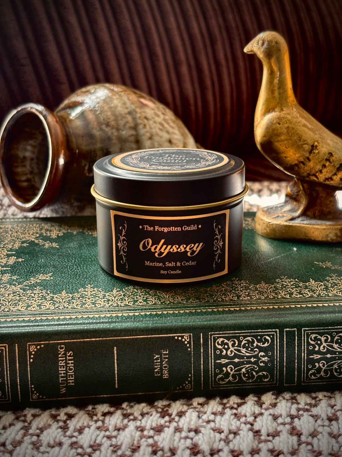 Odyssey - Scented Soy Candle, Marine and Salt
