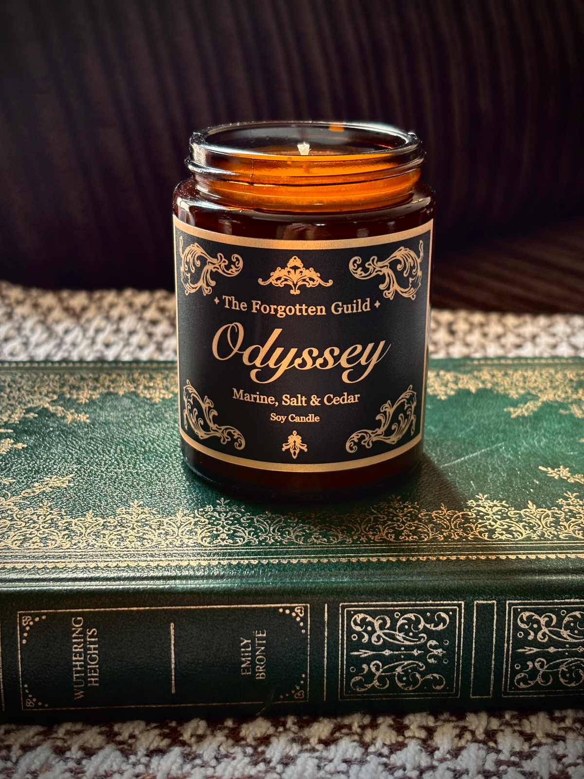 Odyssey - Scented Soy Candle, Marine and Salt