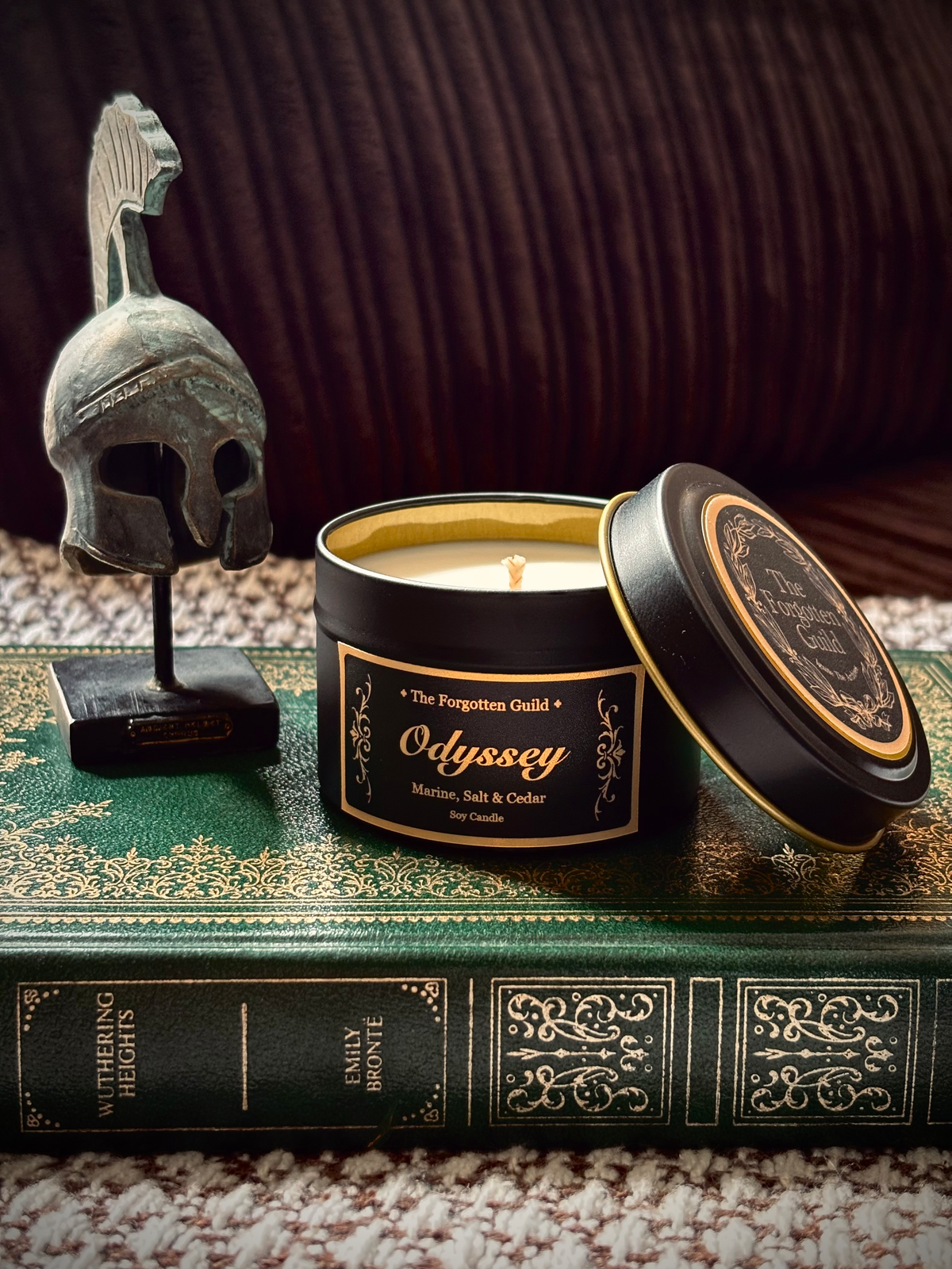 Odyssey - Scented Soy Candle, Marine and Salt