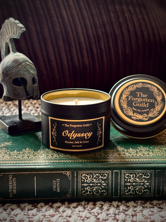 Odyssey - Scented Soy Candle, Marine and Salt