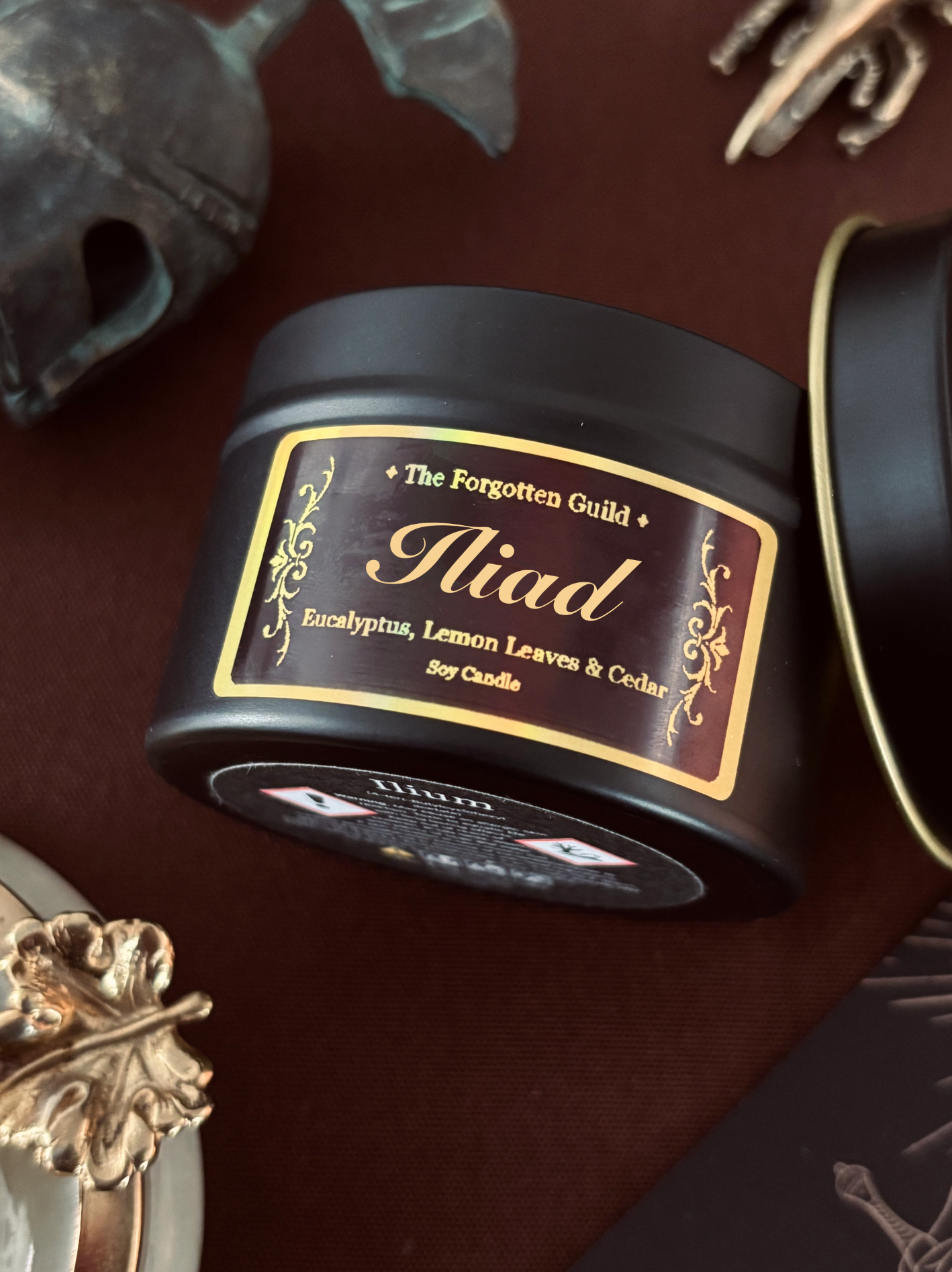 Iliad - Scented Soy Candle, Eucalyptus and Cedar