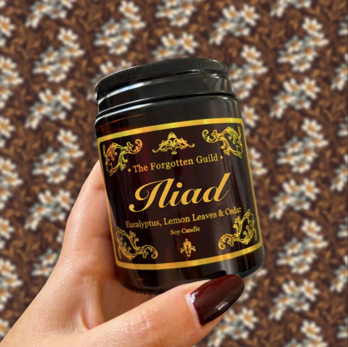 Iliad - Scented Soy Candle, Eucalyptus and Cedar